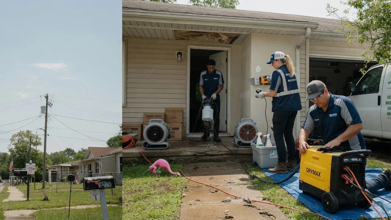 Storm Damage Water Removal in Pocahontas, IL near me